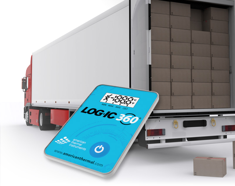 LOG-IC 360® device and shipping semi
